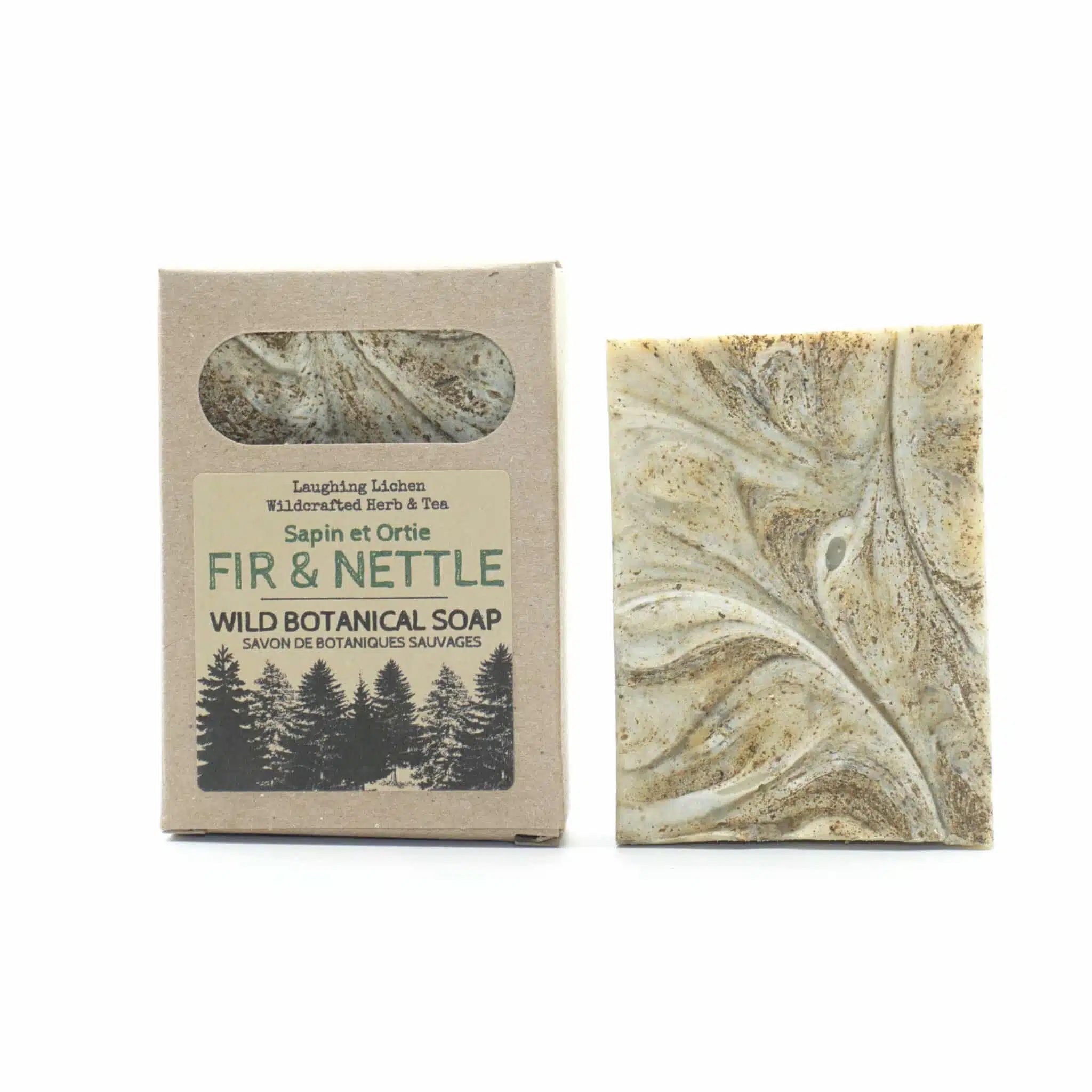 Wild Fir & Nettle Soap 1 fir and nettle herbal soap