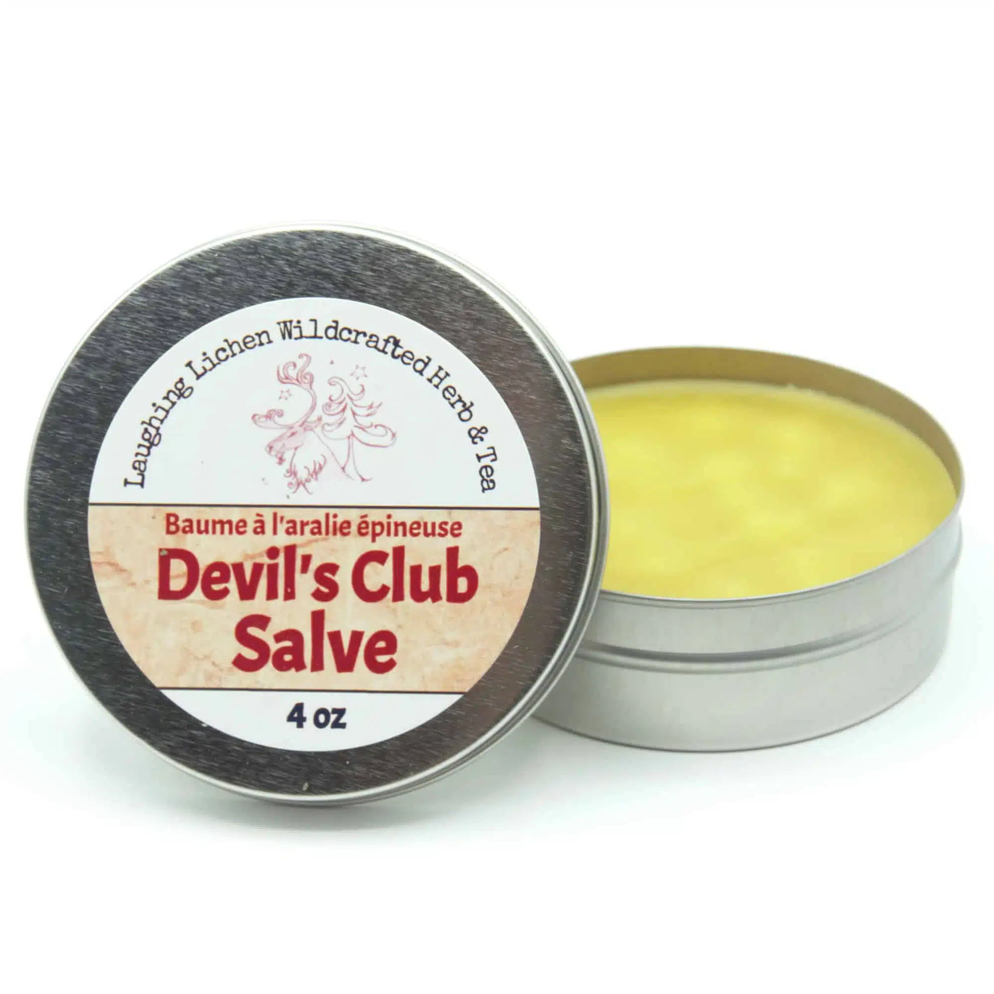 devil's club salve, baume à l'aralie épineuse