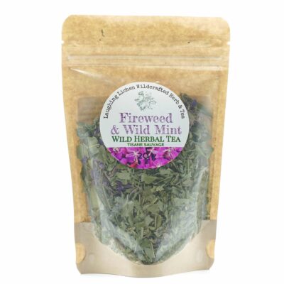 fireweed and mint wild herbal tea