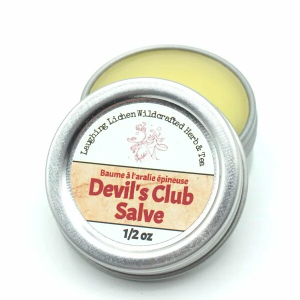 devil's club salve, baume à l'aralie épineuse
