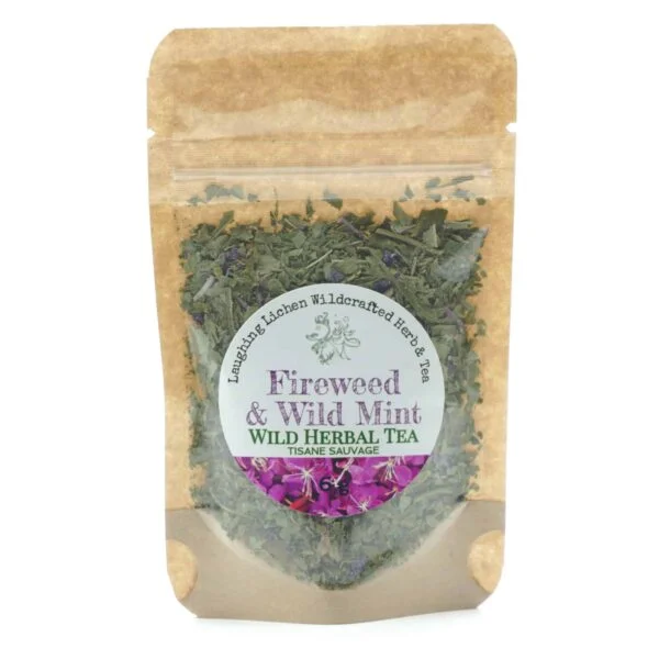 fireweed and mint wild herbal tea