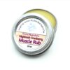 highbush cranberry muscle rub, frotte musculaire