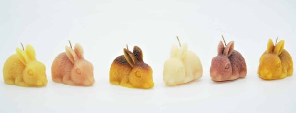 Bunny Beeswax Candle