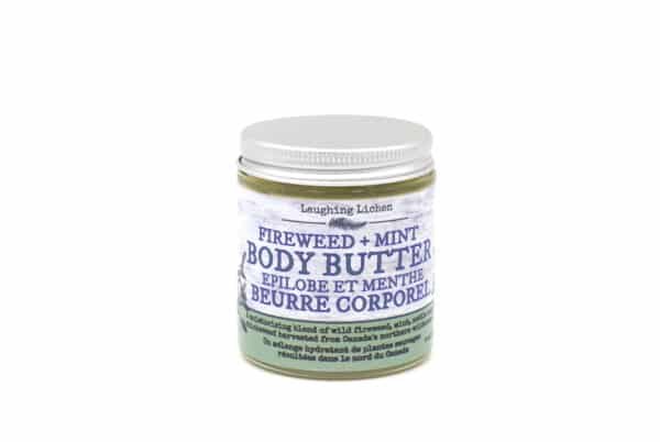 Natural Body Butter In Glass Jar