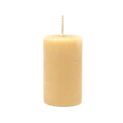 plain pillar candle