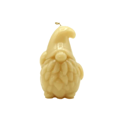 Gnome Beeswax Candle